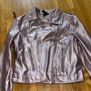 Pink metallic jacket